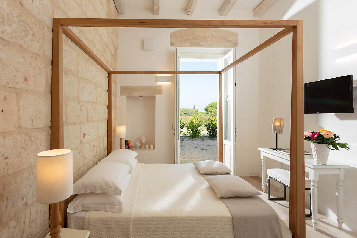Suite avec vue sur le jardin