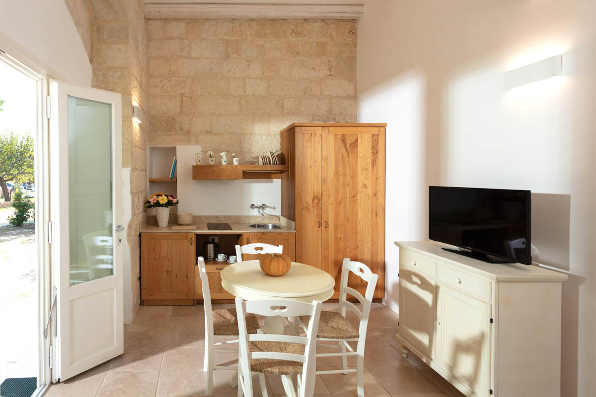 Cuisine équipée dans la suite