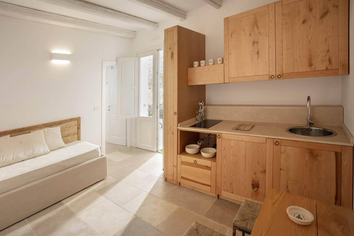 Cuisine équipée dans la suite