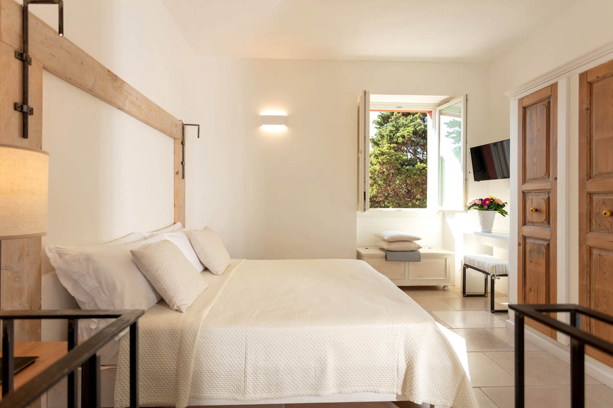 Suite avec vue sur le jardin